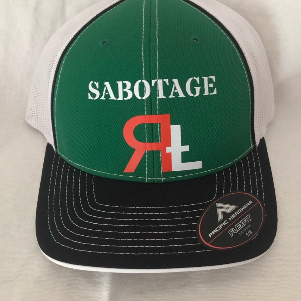 Pacifica Green and Black Trucker Hat